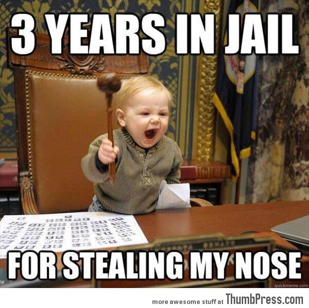 3 years in jail