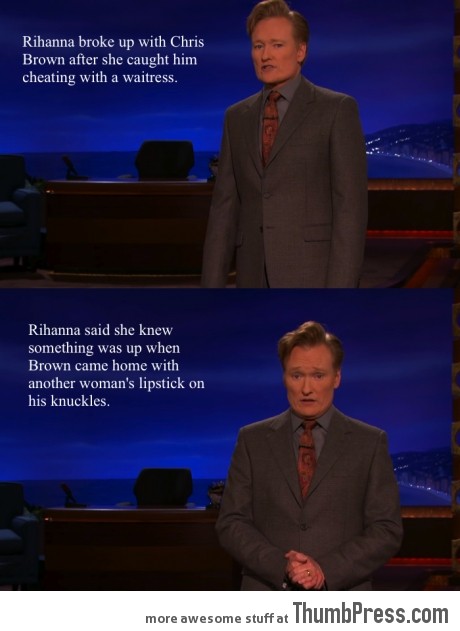 Conan On Chris Brown