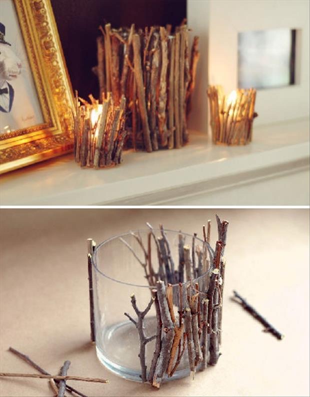 Easily make candle crafty candle holders