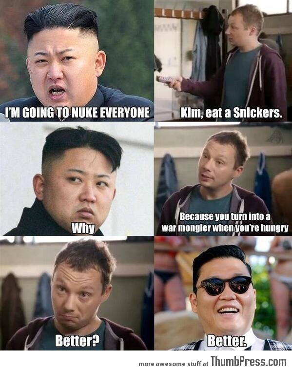 KIM, EAT A SNICKERS...