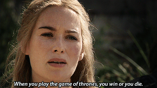 5. When Cersei confronts Ned, and basically tells him shit is about to go down.