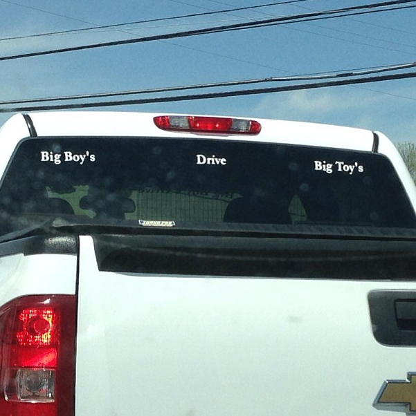 9. Big Boys are confused by little apostrophes.