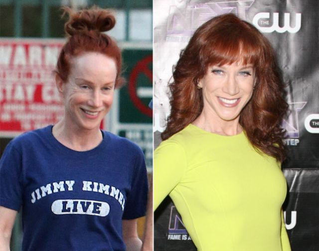 Celebs Without Makeup — Kathy Griffin