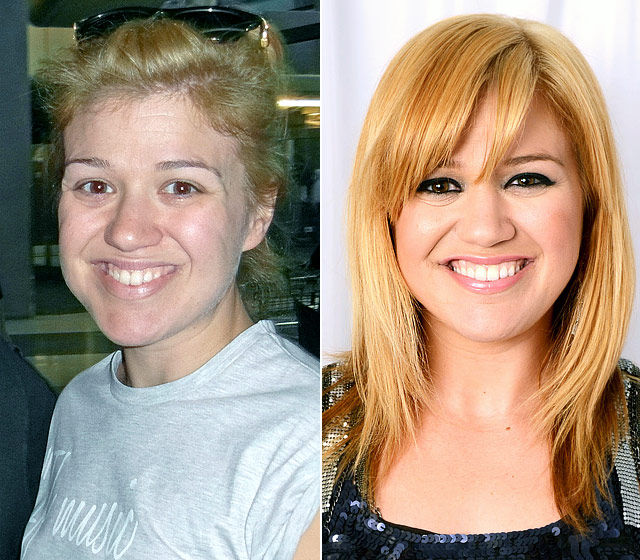 Celebs Without Makeup — Kelly Clarkson