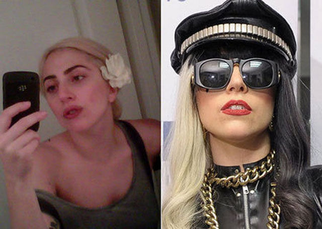 Celebs Without Makeup — Lady Gaga