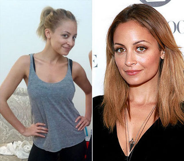 Celebs Without Makeup — Nicole Richie