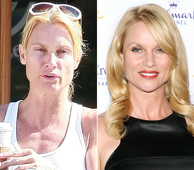 Celebs Without Makeup — Nicollette Sheridan