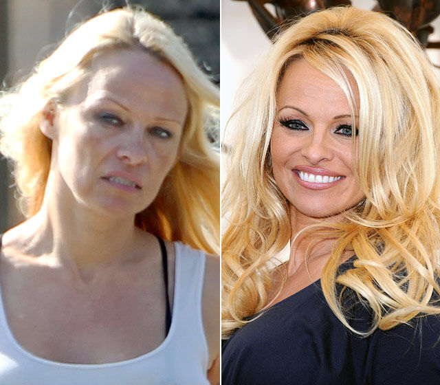 Celebs Without Makeup — Pamela Anderson