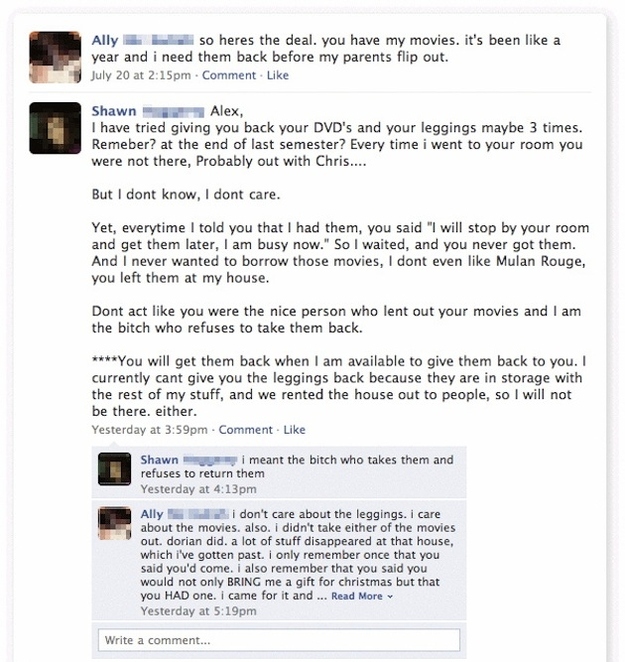 Couple Fights On Facebook — 7