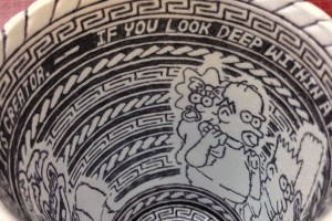Crazy Styrofoam Cup Art 10