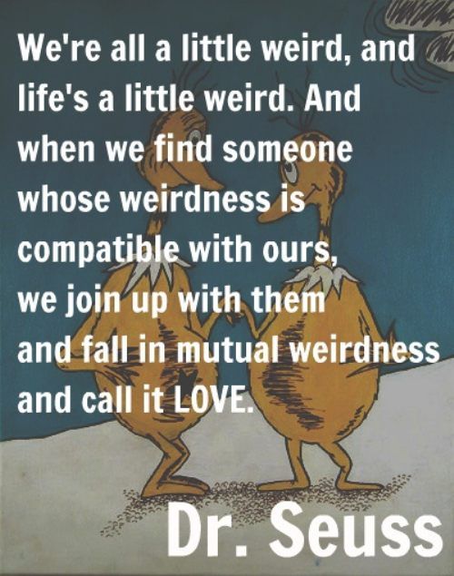 Dr. Seuss on love