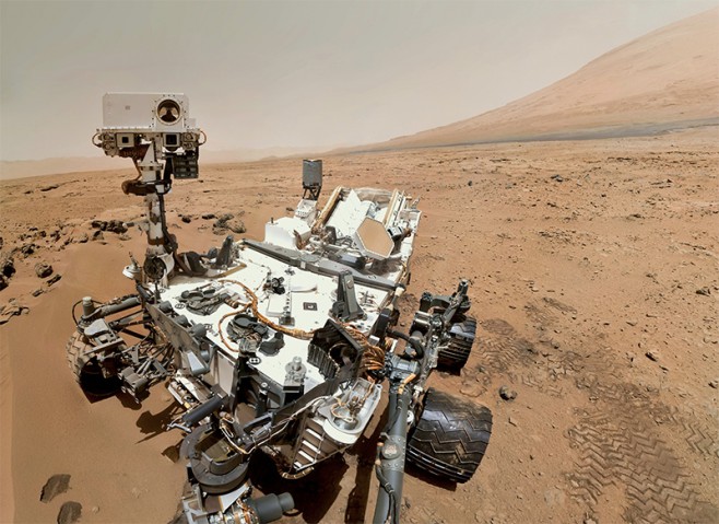 Epic Selfie — Mars Rover
