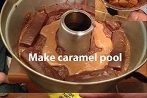 How to make a chocolate cake containing 20,000 calories
