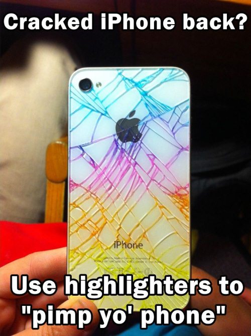How to make use of cracked iPhone