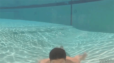 Idiot in the pool