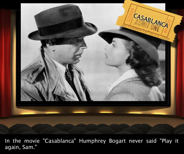 Interesting Movie Facts — Casablanca