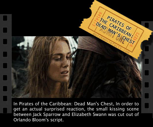 Interesting Movie Facts — Pirates of the Caribbean Dead Man's Chest