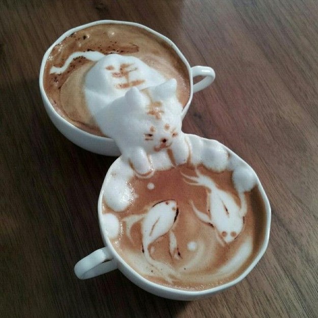 Mindblowing 3D Latte Art 3
