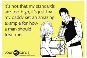 My standards are not too high...