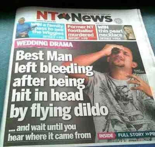 The Funniest News Headlines Of All Time 20 Pics