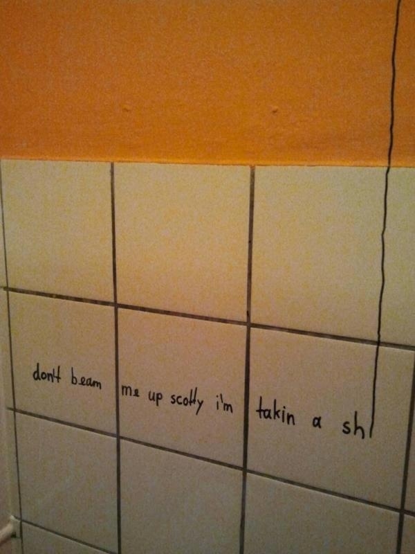 Wisdom from Bathroom Stalls 14