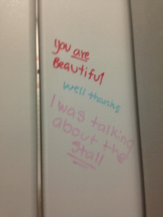 Wisdom from Bathroom Stalls 15