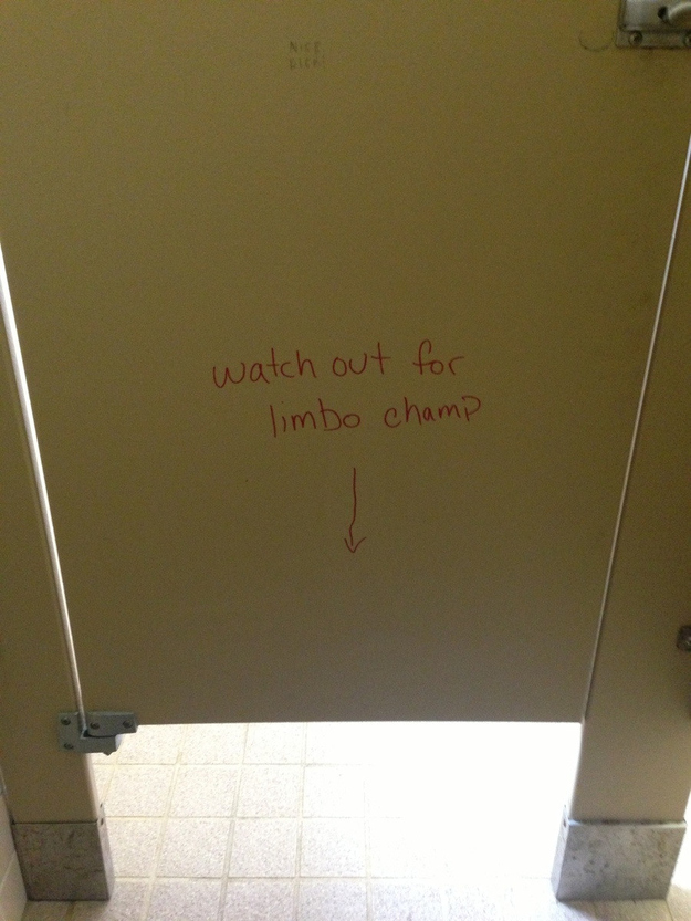 Wisdom from Bathroom Stalls 4