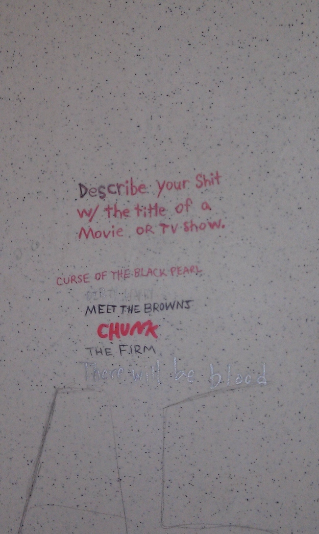 Wisdom from Bathroom Stalls 9