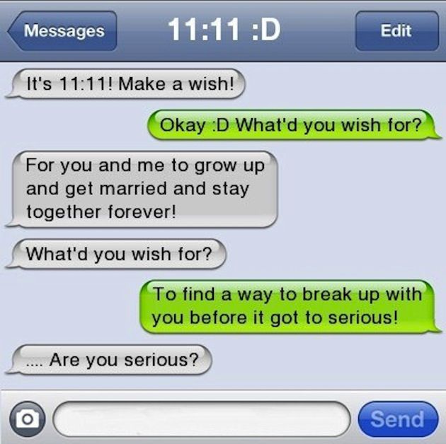 12 Hilarious Breakup Texts — 2
