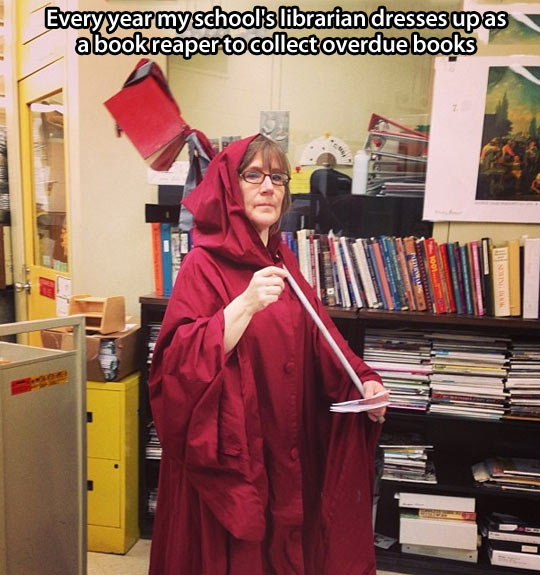 Best librarian ever…