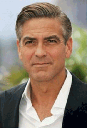 Celebrities Before And After Photoshop — George Clooney