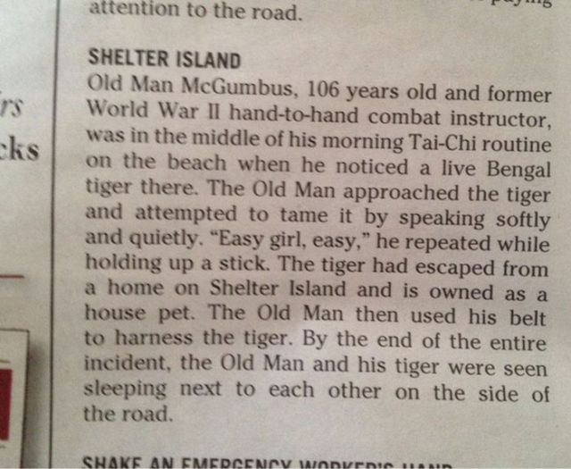 Funny and Weird Stuff Written in Newspapers 15