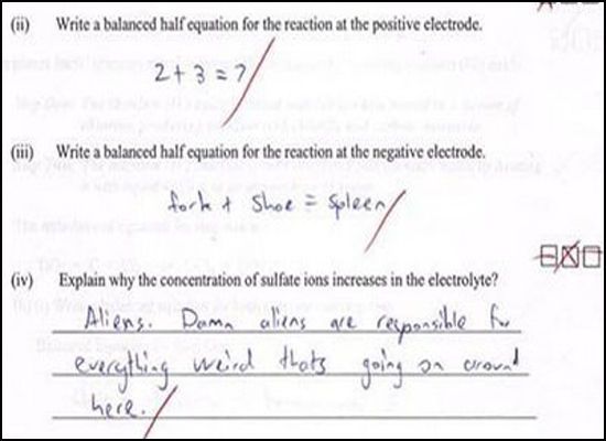 Inappropriately Funny Test Answers! — 8