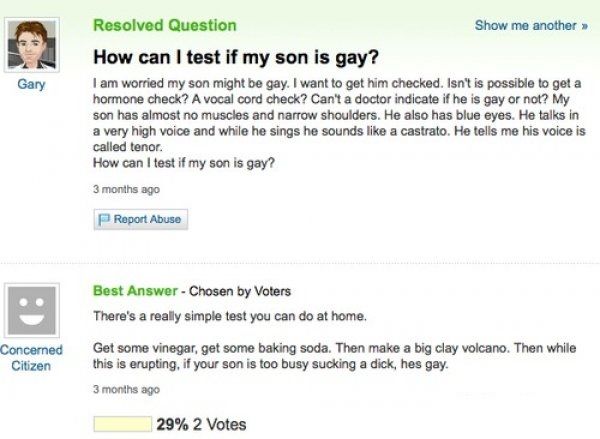 This is how you check if your son is gay...