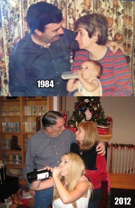 Photo recreation done right…