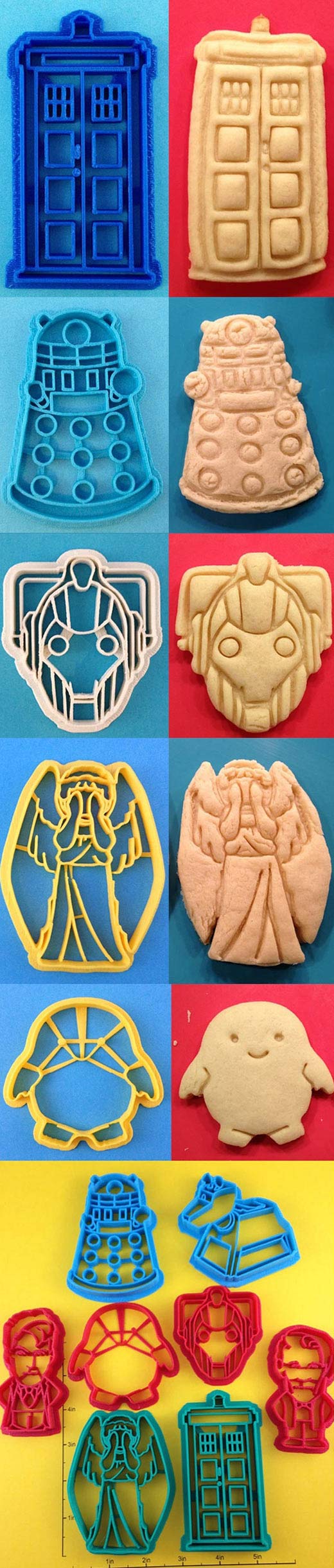 Doctor Who cookie cutters…