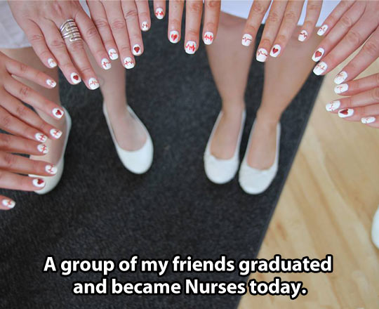 First day as a nurse…