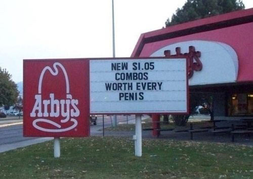 Arby’s combos…