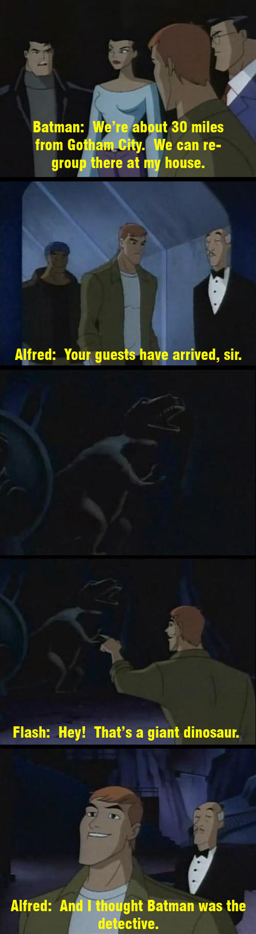 Oh, Alfred…