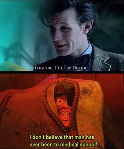 Trust me, I’m The Doctor…