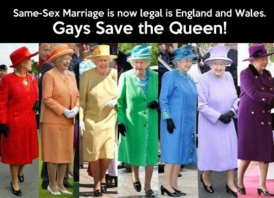 Gays Save the Queen…