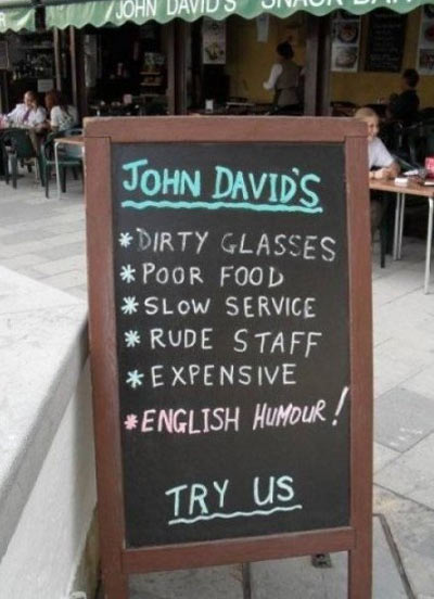 English Humour…