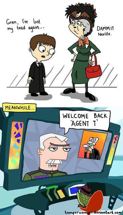 funny-Neville-frog-Phineas-Ferb