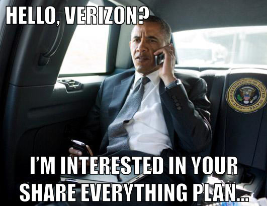 Hello, Verizon?