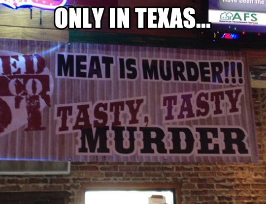 Only in Texas…