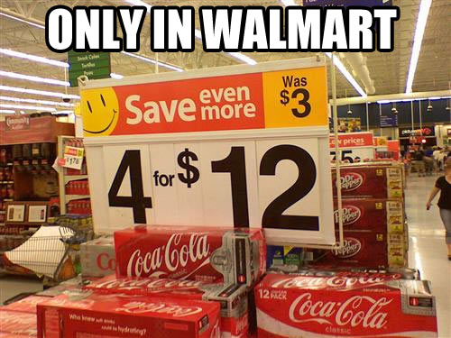 Walmart’s math…
