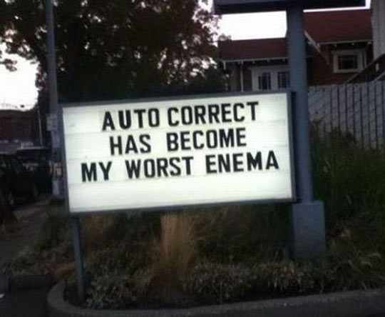 funny-auto-correct-sign-enemy