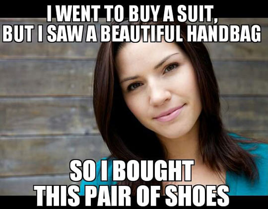 When women go shopping…