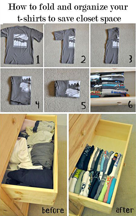 Save precious drawer space…