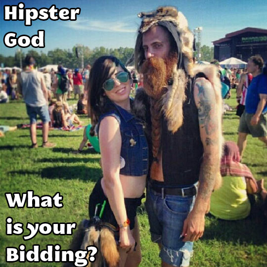 The ancient Nordic God of Hipsters…